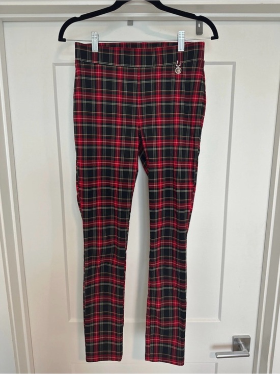 Tommy Hilfiger Pants - Tommy Hilfiger Red & Black Plaid Skinny Pants